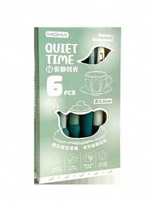 3pcs Random Style Dopamine Gel Pens, Retractable Pens, 0.5mm Black Ink Fine Point Pens, Comfortable Grip, Smooth Writing, Office & School Supplies (Pink) - Multicolor - View 5