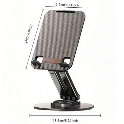 Minimalist Solid Color Multi-Functional Tablet Stand, Rotatable At Multiple Angles