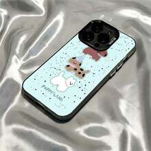 おしゃれなスマホケース  11/12/13/14/15/15pro/15 Plus/15 Promax/7plus/8plus/11pro/12pro/13pro/14pro/11promax/12promax/13promax/14promax/14plus/5 - 半透明の黒 - チェックする 5