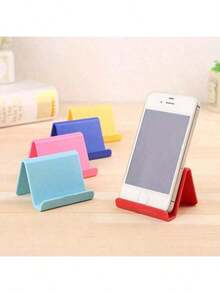 1个塑料桌面手机支架，多功能便携式平板电脑支架，防水小型支撑架，适用于智能手机和平板电脑，平板电脑支架，动态手机支架，平板电脑支架，兼容、安卓手机，生日礼物，送给家人、朋友的手机支架手机配件（颜色随机） - 彩色 - 查看 8