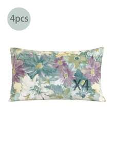 最佳平价柔软超细纤维枕套 - 枕套，低过敏性透气枕套，大号加长标准尺寸、皇后尺寸、单人床尺寸、双人床尺寸、加大双人床尺寸、欧式尺寸和方形尺寸，四季皆宜的床上用品套装 - 薄荷綠 - 查看 12