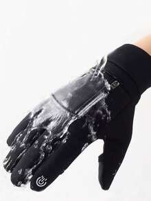 Găng tay mùa đông unisex, găng tay cảm ứng cho nam và nữ, găng tay thể thao giữ ấm cho câu cá, chạy bộ, đạp xe, lái xe, leo núi, găng tay lao động giữ ấm và chống gió. - Nhiều màu - Xem 6