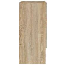 vidaXL Armário mural Chêne sonoma 60x31x70 cm Bois d'ingénierie - Castanho - Ver 6