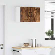 vidaXL Armoire de cuisine 2 pcs Chêne fumé 30 x 31 x 40 cm - Tabac - Voir 4