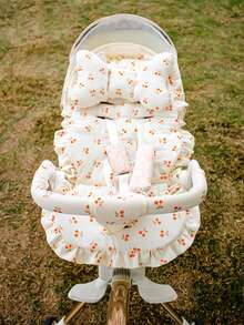 Baby Stroller Cherry Seat Pad, Armrest Cover, Pillow, Universal Baby Stroller Cooling Mat - Multicolor - View 5