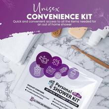 Compact Personal Shower Kit To - Gou2013 Your Hygiene Companion Travel, Gym, Camping Shower On Go Shampoo, Soap, Towel. All In One 1 - 1 - View 7