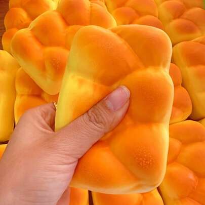 Kreatywna, miękka zabawka do ściskania w kształcie chleba, zabawka antystresowa o powolnym odrywaniu, miękka tekstura, idealny prezent na relaks, uwolnienie emocji, urodziny, święta