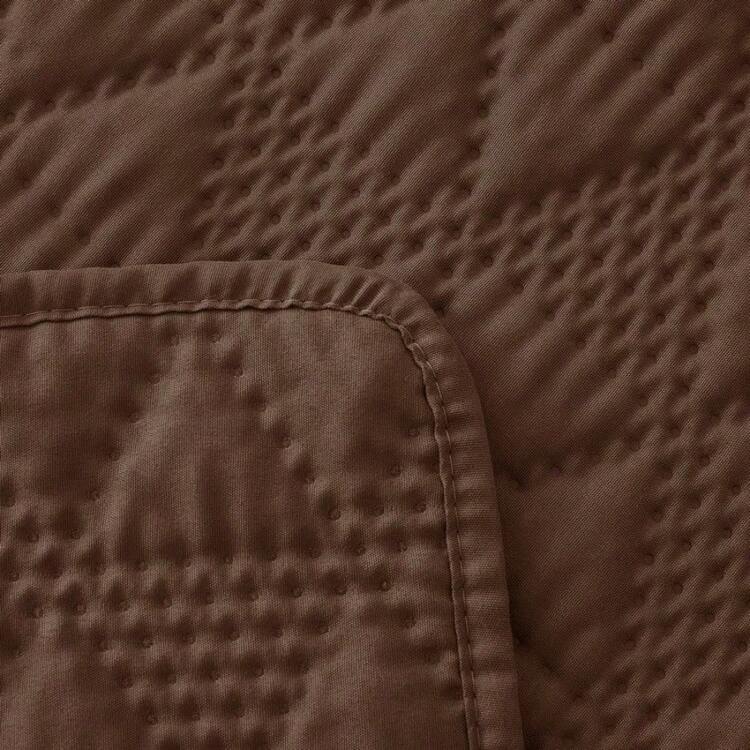 Coffee- Colored L- Shaped Couch Cover Outdoor Inflatable Mattress - Polyester Blend & Machine- Washable For Pets, 200x270cm - Khaki - View 2