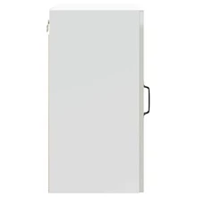 vidaXL Armadio murale da cucina Lucca bianco brillante bois ingénierie - Bianco - Visualizzare 7