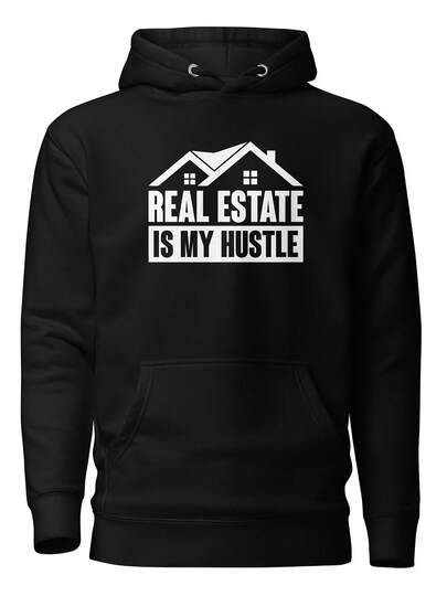 Real Estate Agent Hoodie, Real Estate Hoodie, House Flipper Hoodie, Investor Hoodie, Property Investor Hoodie, H1792