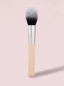 多功能散粉刷 - 液体散粉修容腮红刷 多功能刷 优质合成纤维密实刷毛 化妆品 - 藕粉色 - 查看 1