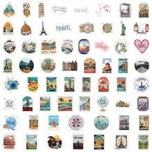 Bộ 125 miếng dán du lịch hoàn hảo để trang trí điện thoại, bình nước, sổ lưu niệm, nhật ký, xe hơi, máy tính xách tay và nhiều hơn nữa! Dùng cho túi quà, dán phong bì, trang trí tiệc, đồ dùng văn phòng. - Nhiều màu - Xem 10