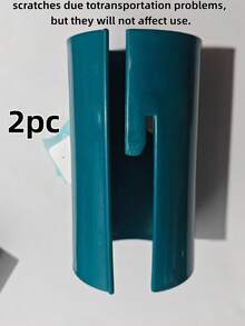 2个迷你圆形包装纸切割器 - 塑料切割器，迷你圆形切割器 - 便携式口袋尺寸切割器，适用于工艺品和礼品包装，易于使用的圆柱形包装纸切割工具，无需电池，手动圆形切割器