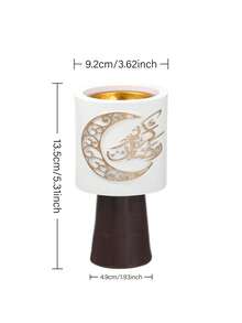 1pc/1set Cylindrical Resin Incense Burner, Minimalist Atmosphere Incense Burner Decor, Fashionable And Exquisite Graduation Gift, Home Fragrance, Home Decor, Suitable For Home Decor, Bedroom Decor, Living Room (As Centerpiece), Office, Yoga Room, Party, Create Elegant Atmosphere - Multicolor - View 6