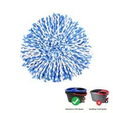 2/3/6个装超细纤维拖把替换头，替换拖把垫，可水洗替换拖把布，兼容RinseClean双槽系统，除尘拖把头，干湿两用，易于清洁，清洁用品，返校必备 - 多色 - 查看 11