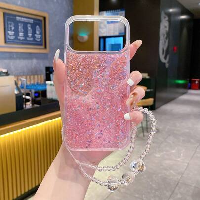 1 st. högglansigt mjukt telefonskal kompatibelt med 11/12/13/14/15/16 Pro Max, Galaxy S22/23/24/25+ Ultra, A04/A05/A14/A15/A24/A25/A34/A54/A56/A36/A26