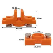 木工封边胶涂抹器板刷胶限位器多功能安装夹具可调节家具封边板边缘密封工具 - 彩色 - 查看 7