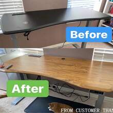 1 Roll Pvc Oil-Proof Wood Grain Sticker Self-Adhesive Wallpaper For Kitchen Countertop Furniture Cabinet Table Wall Renovation - Mocha Brown - View 9