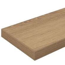 vidaXL Contenitore per libri 4 pz Marrone 100 x 10 x 1,5 cm - Castano - Visualizzare 9