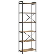 vidaXL Étagère Chêne artisanal 40 x 30 x 85 cm Bois d'ingénierie - Tabac - Voir 7
