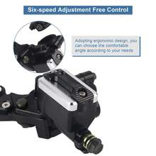 Un par de palancas de depósito del cilindro maestro del embrague del freno de motocicleta universales de 7/8 de pulgada (22 mm) - A - Ver 5