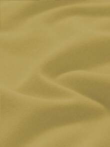 Basic Minimalist Crew Neck Double Layer Seamless Fitted Long Sleeve Top Casual Spring - Mustard Yellow - View 7