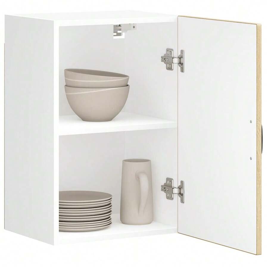 vidaXL Armadio murale da cucina Lucca chêne sonoma - Castano - Visualizzare 1