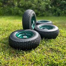 Garden Trolley Cart Replacement Wheels 12 Inch - 30cm - Pack Of 4 - As Pic - View 3