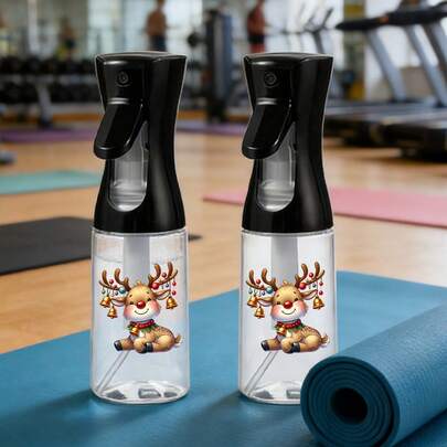 2pcs 200ml/300ml Portable Ultra-Fine Mist Spray Bottles, Suitable For Storing Leaf Nutrient Solution, Hair Conditioner, Cold Water, Moisturizing Water, Olive Oil, Etc. Applicable For Office Plant Cultivation, Hair Care, Kitchen Cooking, Camping Insect Repellent And More.