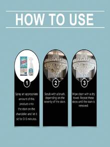 吊灯清洁剂，日常家用吊灯清洁剂，去除污渍，保持灯具光亮，清洁喷雾 - 彩色 - 查看 7