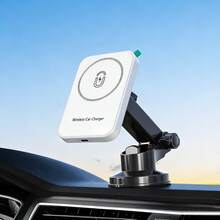 Fast Charging Magnetic Wireless Car Charger Cell Phones Car Charger 15W Compatible With Apple 11-17/Pro/Max And IOS/Android Devices Includes Phone Holder And Wireless Charging Station Perfect Gift For Father's Day Valentine's Day Gift - Multicolor - View 4