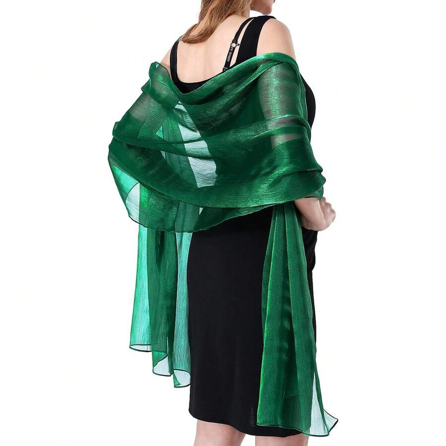 pashmina - Verde Oscuro - Ver 1
