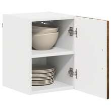 vidaXL Armário de cozinha Kalmar 2 pcs Chêne fumé 30 x 31 x 40 cm - Castanho - Ver 3