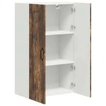 vidaXL Armoire de cuisine Kalmar Chêne fumé 60 x 31 x 100 cm - Tabac - Voir 5
