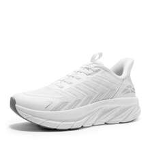 Women's Slip On Walking Shoes Running Comfortable Tennis Breathable Non Slip Athletic Gym Workout Cross Training Fashion Sneakers - trắng - Xem 5