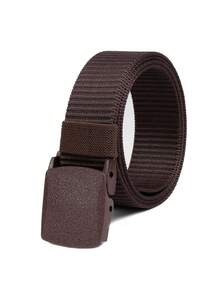 1/4/6pcs Outdoor Plastic Buckle Nylon Tactical Belt For Boy - Durable Woven Fabric Belt, Suitable For Sports And Training - Metal-Free Canvas Belt, Suitable For Daily Wear - Multicolor - View 17