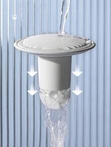1pc Drain Deodorizer, Drain Odor Cover, Auto-Close Drain, Anti-Insect & Odor, Auto Drainage Opening, Bathroom Drain Deodorizer, Sealed Drain Core, Suitable For Hotel, Bathroom, Kitchen