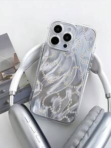 1pc Iridescent Sequin Star Pattern & Integrated Lens Featuring Enhanced Protective Capabilities &Anti-Drop,Waterproof,Scratch-Resistant & Compatible With IPhone 17 Pro Max/17 Pro/17/16 Pro Max/16 Pro/16/16 Plus/15 Pro Max/15 Pro/15/15 Plus/14 Pro Max/14 Pro/14/14 Plus/13 Pro Max/13 Pro/13/12 Pro Max/12 Pro/12/11 Pro Max/11 Pro/11. Designed FOR YOUR BELOVED PHONE - A Perfect New Year Gift For Friends, Family And Your Loved One, And An Excellent Gifting Choice. Perfect Christmas Gift For Friends, Family & Your Loved One, An Excellent Gifting ChoiceSimple, Stylish, And Cute Phone Case,A Gift For The One You Love,Valentine's Day Gift - 款式1(1件) - 查看 5