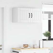 vidaXL Armadio da cucina Bianco 80 x 31 x 40 cm Legno d'ingénierie - Bianco - Visualizzare 4