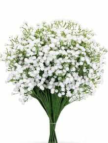 20 szt. – Bukiet sztucznych białych kwiatów gipsówki, sztuczne kwiaty z gipsówki, kompozycje kwiatowe DIY, bukiety ze sztucznych kwiatów z koronki królowej Anny z łodygami, centralny element bukietu weselnego, kompozycja kwiatowa i dekoracje, wystrój biura domowego (WAZONIK NIE JEST W ZESTAWIE), wystrój ogrodu, Walentynki, prezenty urodzinowe, dekoracja pokoju na powrót do szkoły, artykuły szkolne, sztuczne rośliny - Wielokolorowe - Zobacz 2