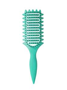 1支/6支装卷发造型梳，2025专业卷发梳，打造完美卷发、波浪和螺旋卷，防毛躁，顺滑梳理，沙龙级造型，美发梳 - 彩色 - 查看 17