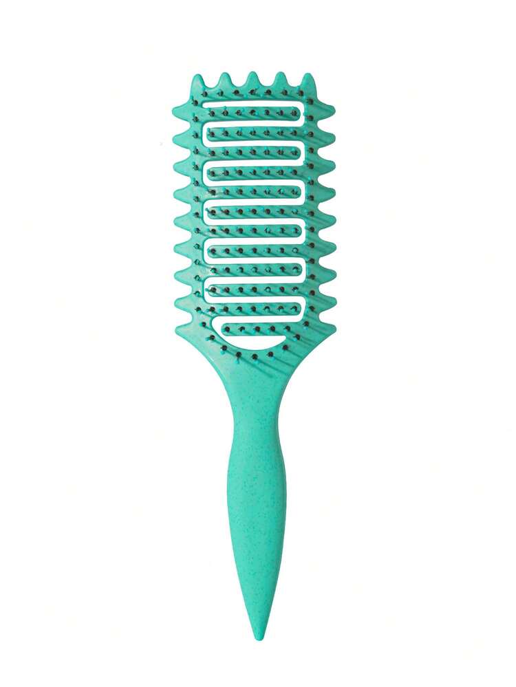 1支/6支装卷发造型梳，2025专业卷发梳，打造完美卷发、波浪和螺旋卷，防毛躁，顺滑梳理，沙龙级造型，美发梳 - 彩色 - 查看 17