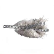 Retro Belt, Personalized Fur Punk Accessories, Spliced New Belt, Spicy Girl Y2k Waist Seal - 3 - Xem 4