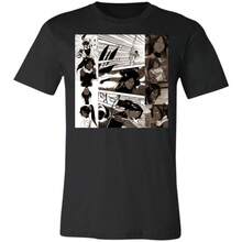 CAMISETA GRÁFICA DE BLEACH DE YORUICHI - Negro - Ver 3