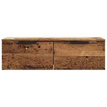 vidaXL Armadio murale vieux bois 68x30x20 cm in legno metalmeccanico - Castano - Visualizzare 4