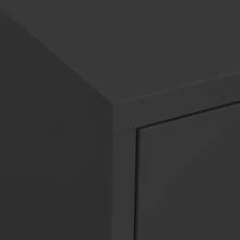 vidaXL Mobile da soggiorno Antracite 80x35x101,5 cm Acciaio - Grigio - Visualizzare 7