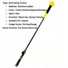 Dụng cụ tập đánh golf có trọng lượng linh hoạt - Tăng cường sức mạnh, nhịp điệu và độ chính xác khi luyện tập tay phải trong nhà, Phụ kiện chơi golf - 40"(100cm) - Xem 7
