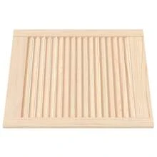 vidaXL Armadietto con persi 4 pz 61,5x49,4 cm solido con perni - Castano - Visualizzare 3