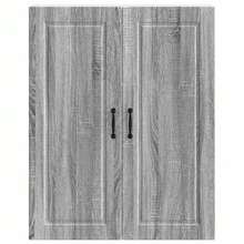 vidaXL Armoire de cuisine avec étagère Gris Sonoma 80 x 31 x 100 cm - Gris - Voir 6