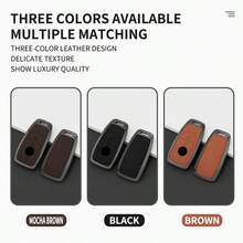 Minimalist & High-End Zinc Alloy Key Fob Case For - Compatible With A4 B9, A5, A6, 8S, 8W, Q5, Q7, S5, S7, TT | Durable Remote Key Cover - Keychain - View 7